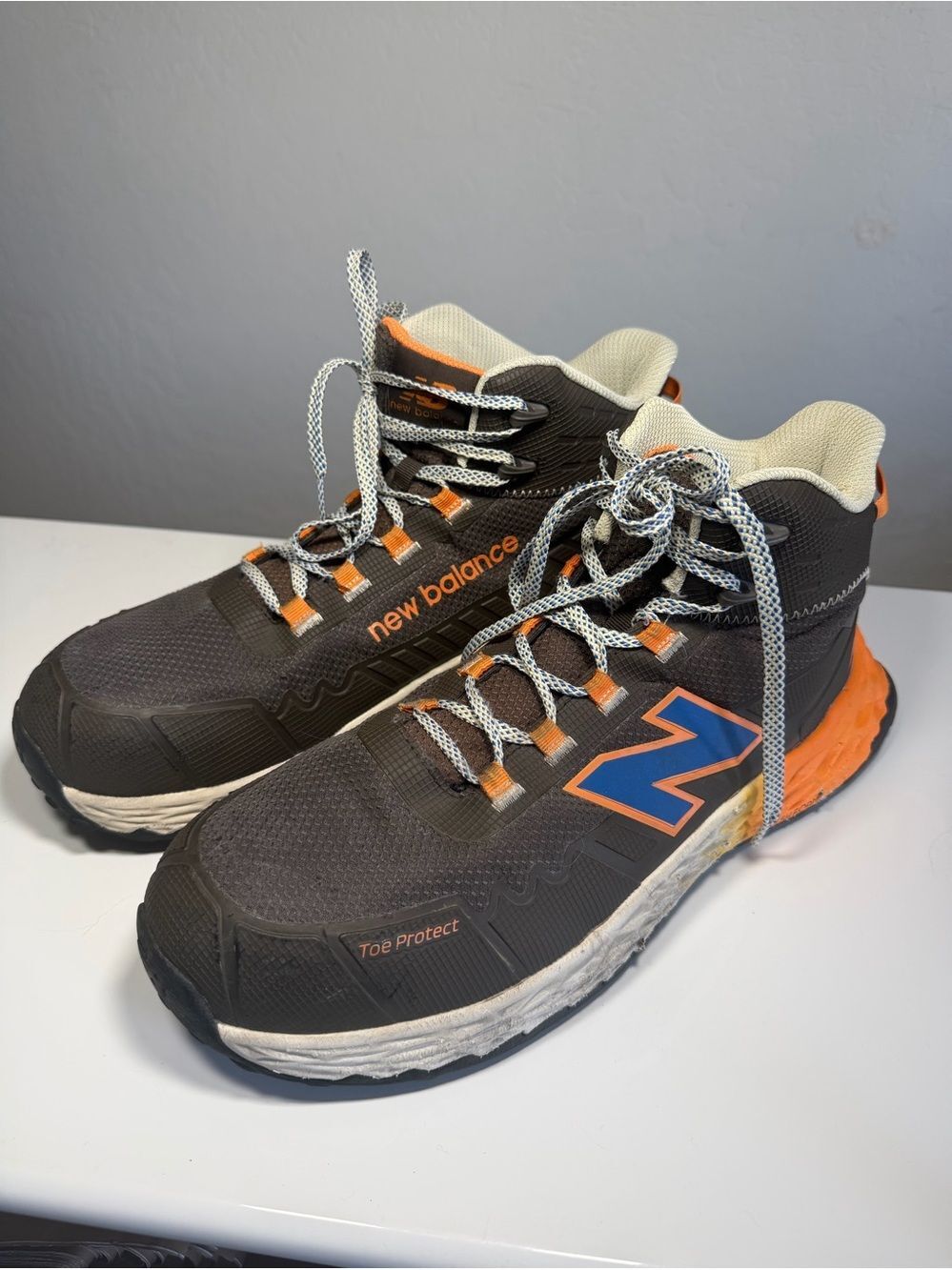 New Balance Fresh Foam Cremorne Composite Toe Mid Work Shoes Mens Size 12